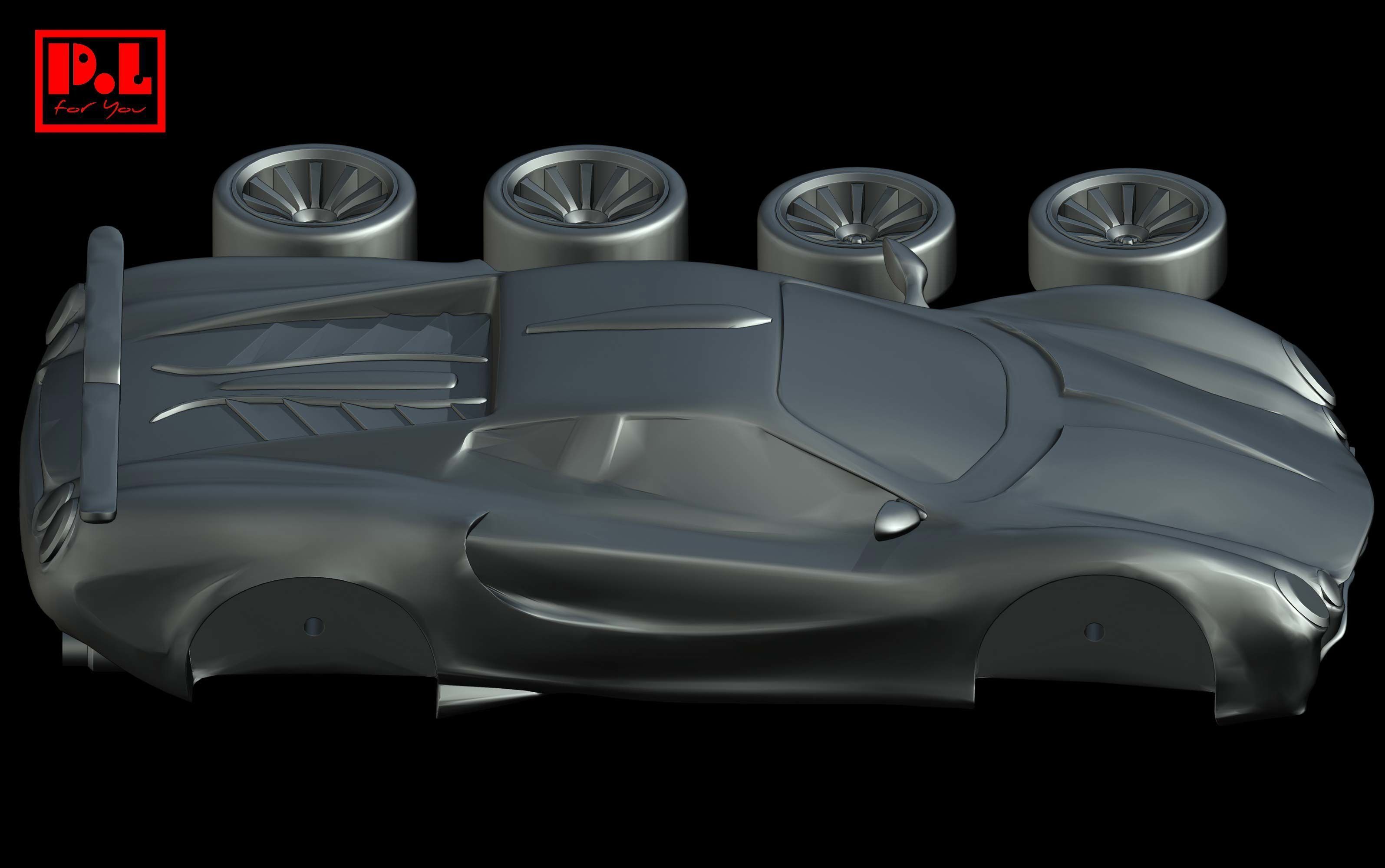 Mitsuoka Orochi Coupe 2006-2014 3D print model_5