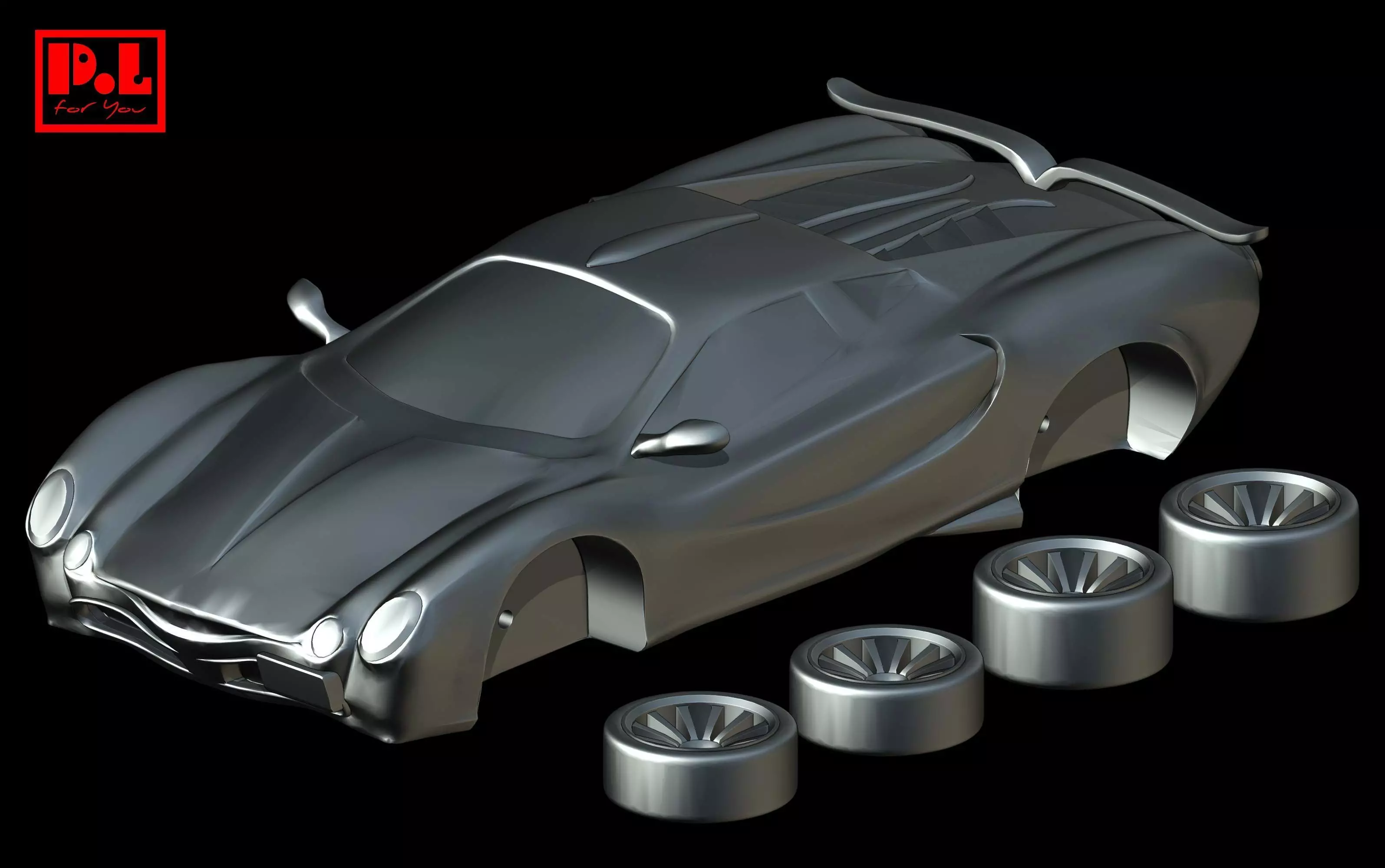 Mitsuoka Orochi Coupe 2006-2014 3D print model_0