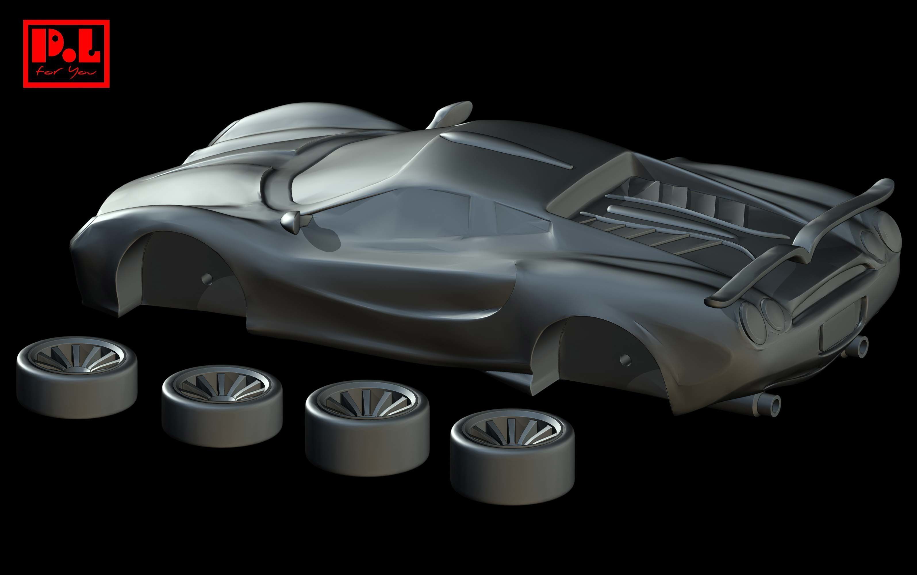 Mitsuoka Orochi Coupe 2006-2014 3D print model_2