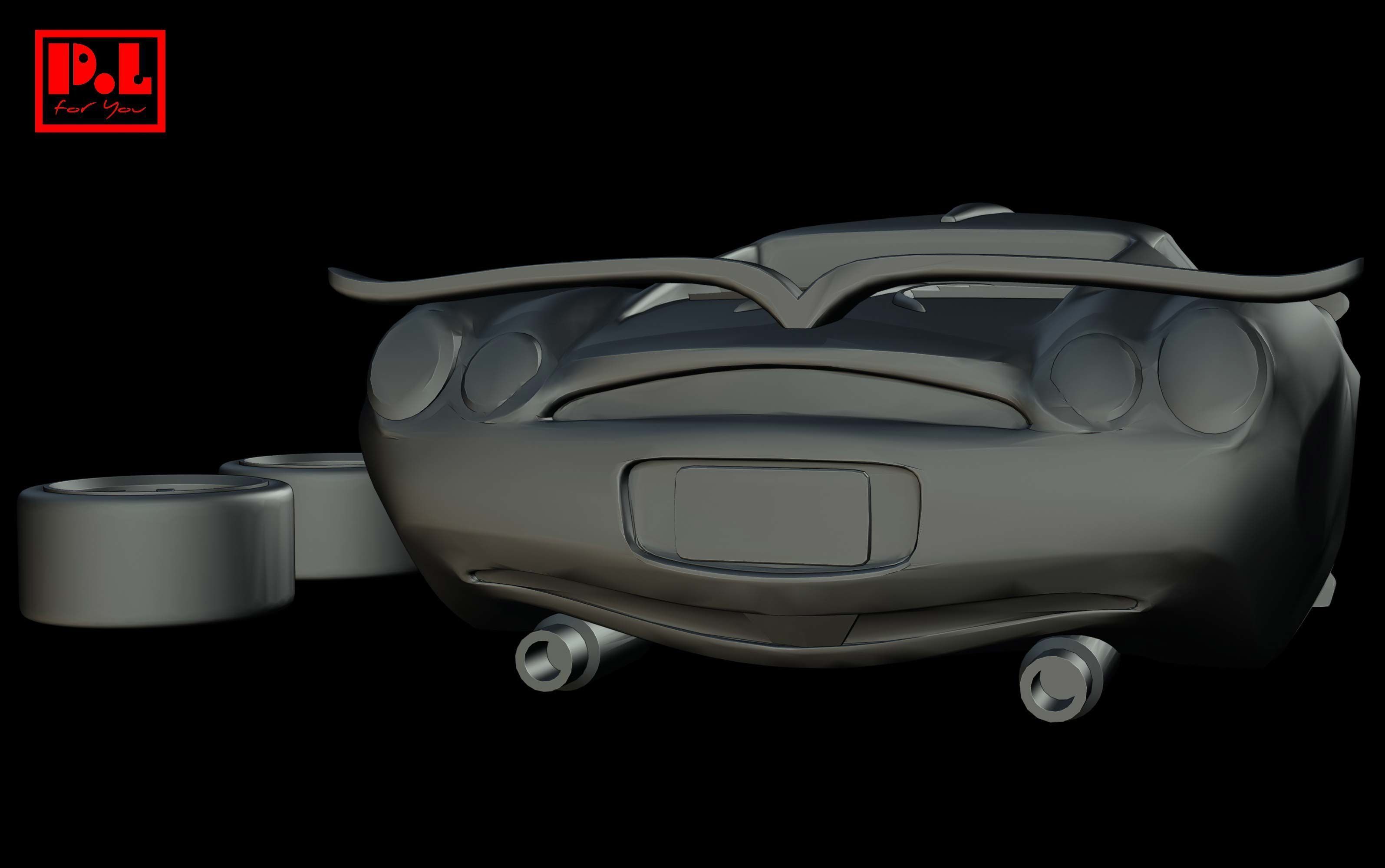 Mitsuoka Orochi Coupe 2006-2014 3D print model_3