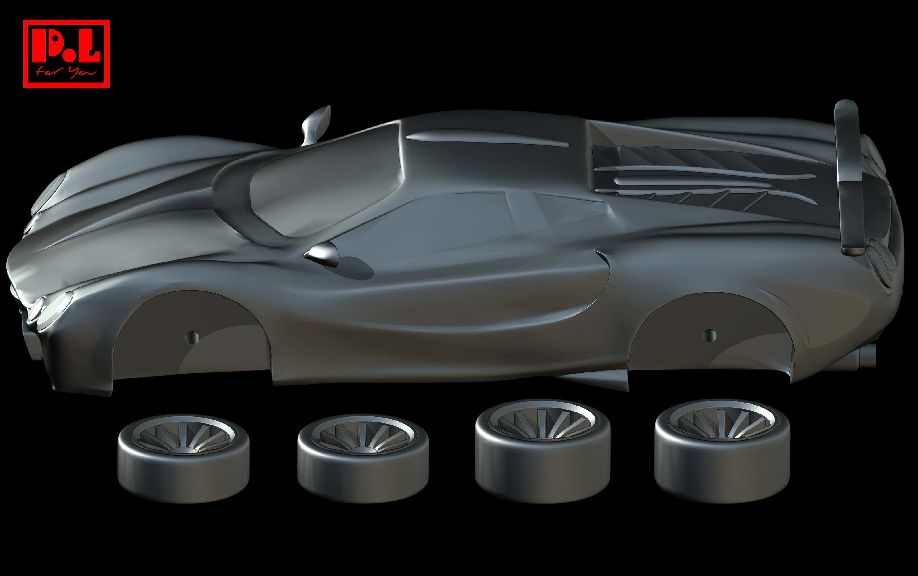 Mitsuoka Orochi Coupe 2006-2014 3D print model_1