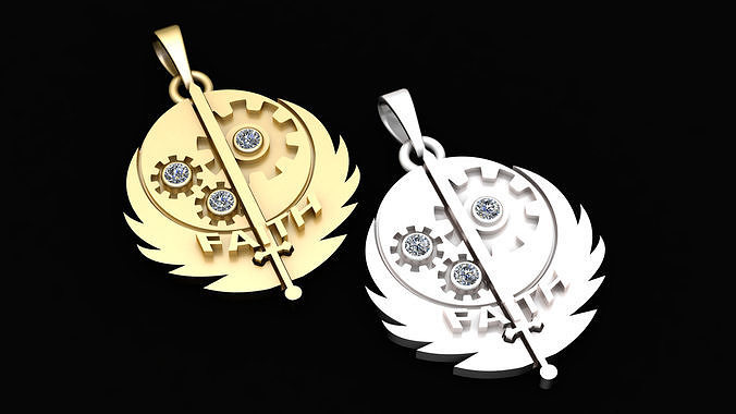  F A T H ENGENGNING PENDANT  3D print model