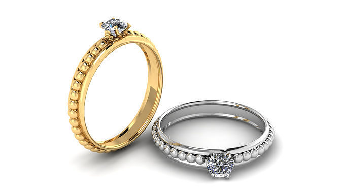 GOLD RING  3D print model