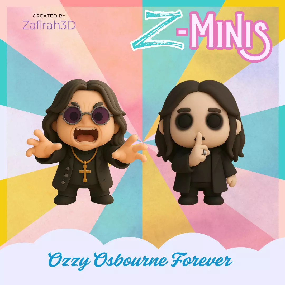 OZZY FOREVER 3D print model