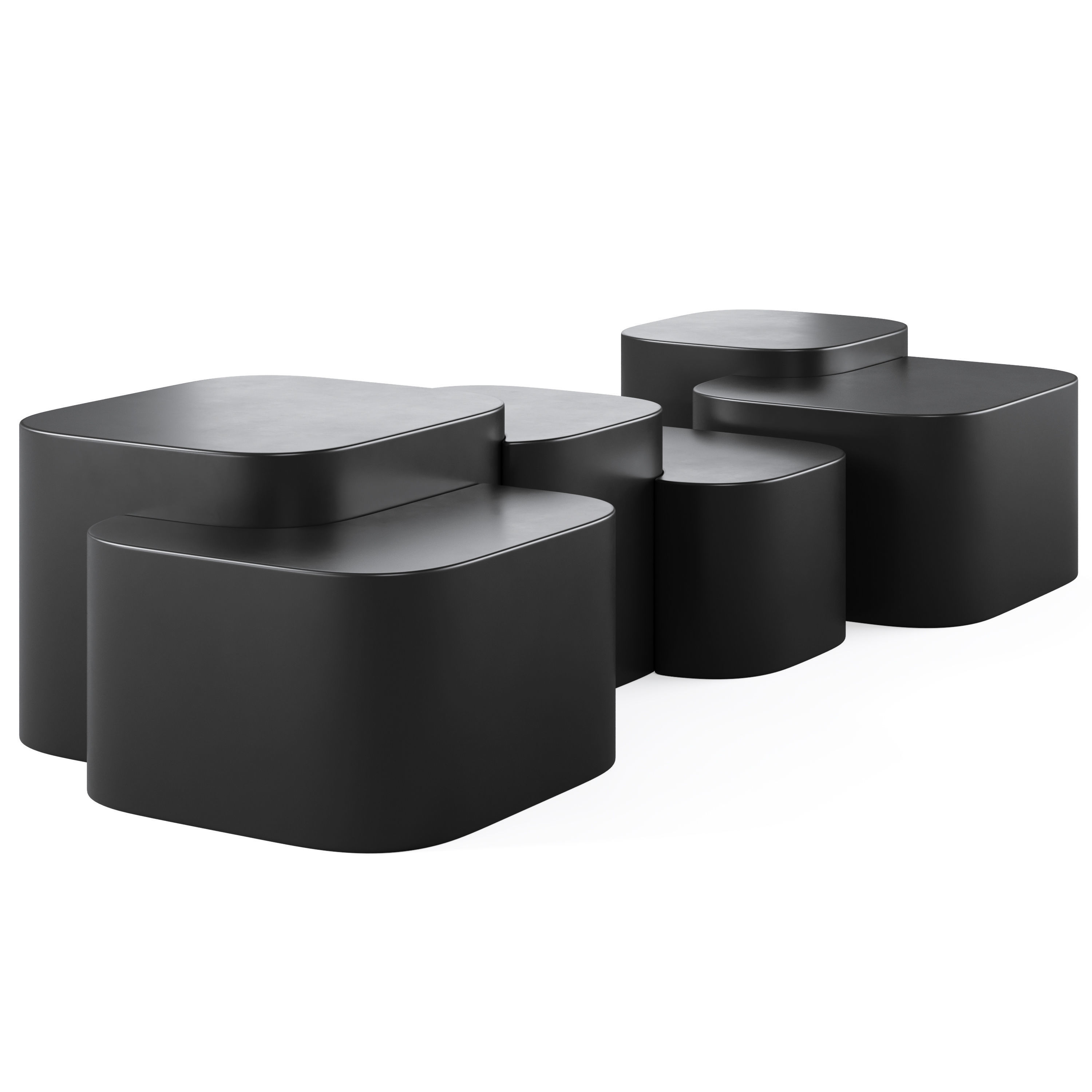 Coffee table Platea by 1stdibs 3D model_5