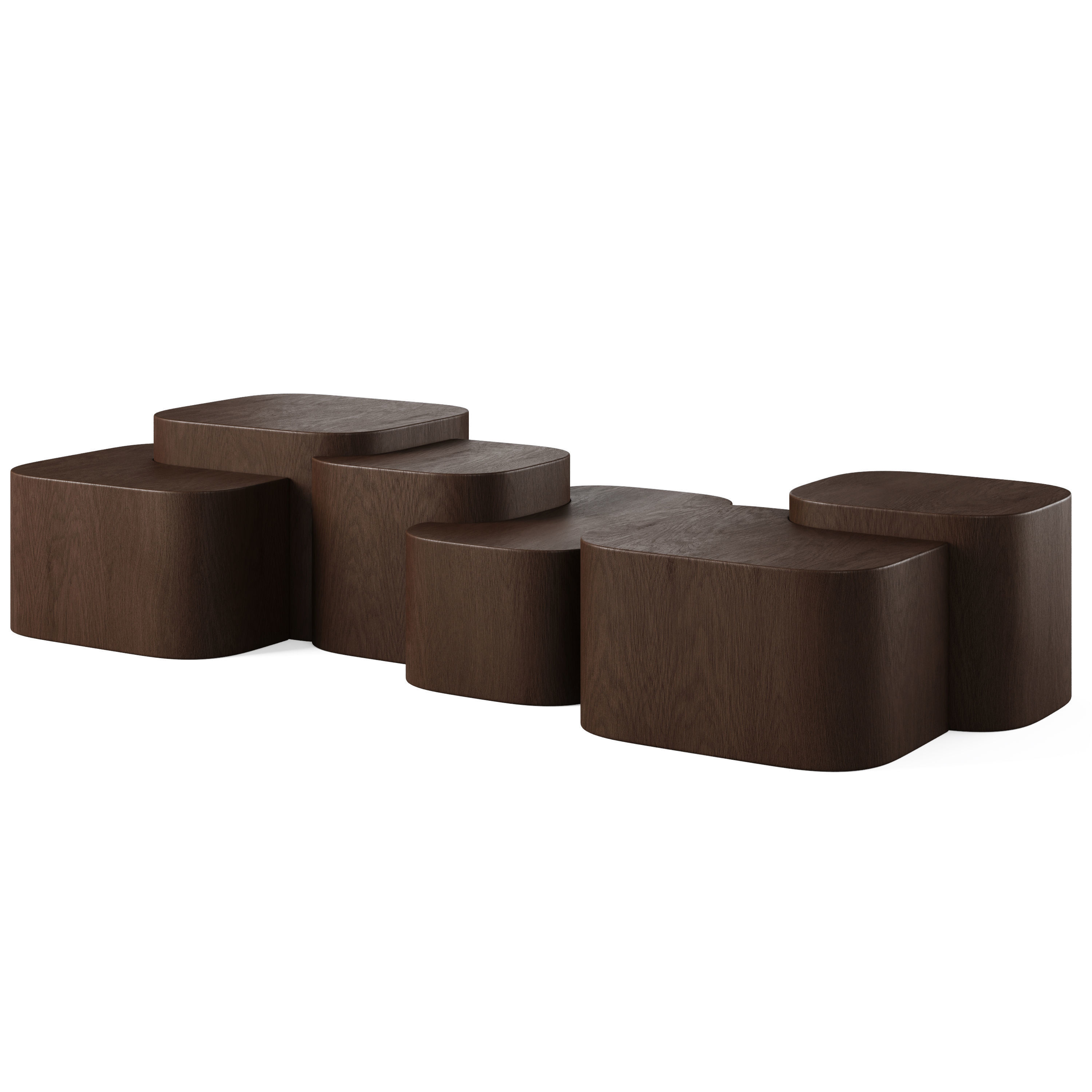 Coffee table Platea by 1stdibs 3D model_4