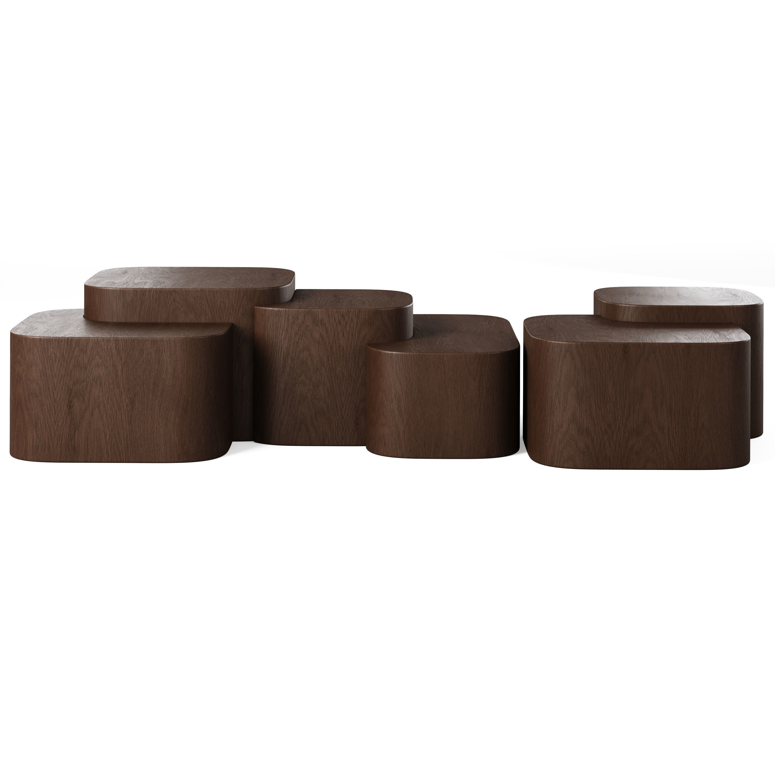 Coffee table Platea by 1stdibs 3D model_1