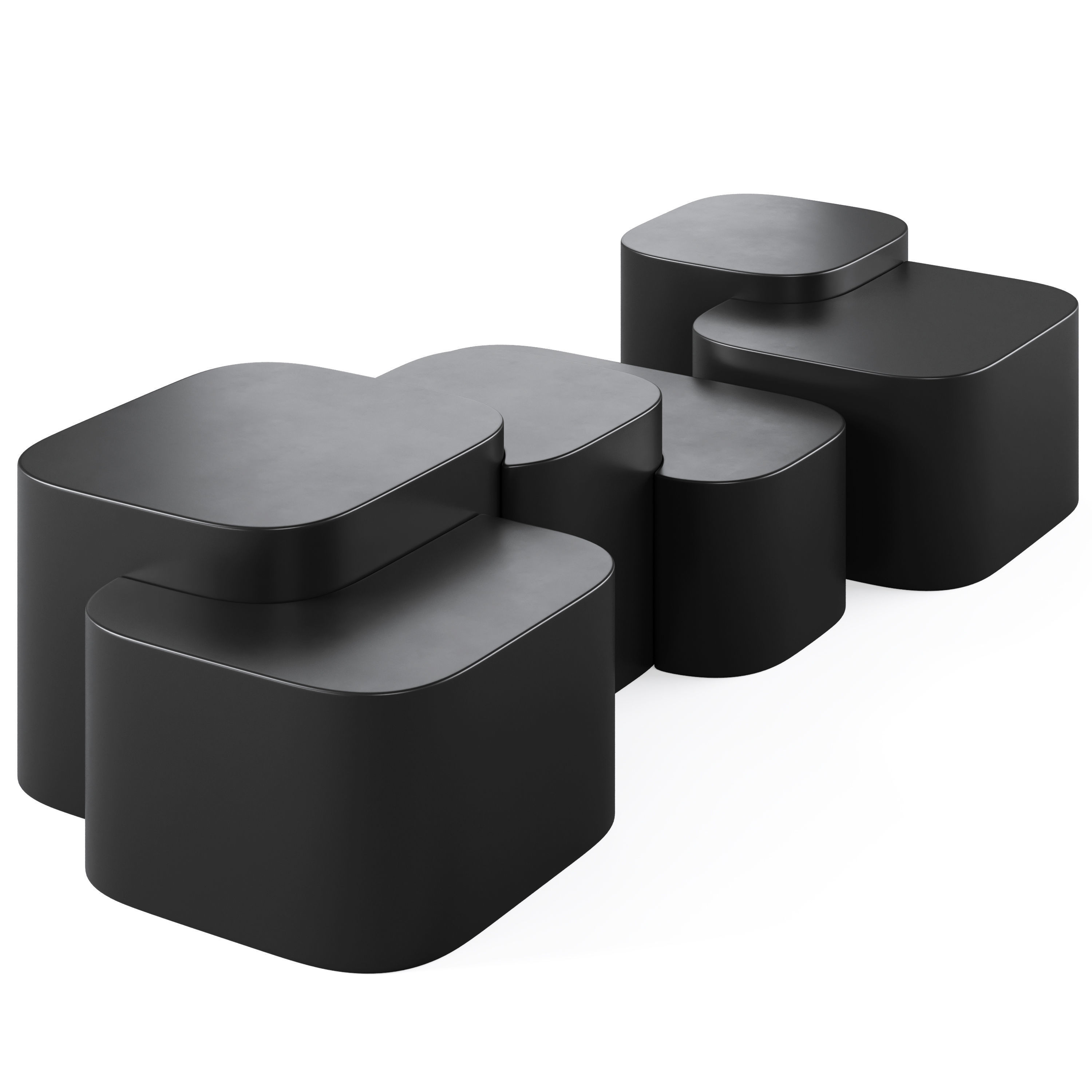 Coffee table Platea by 1stdibs 3D model_3