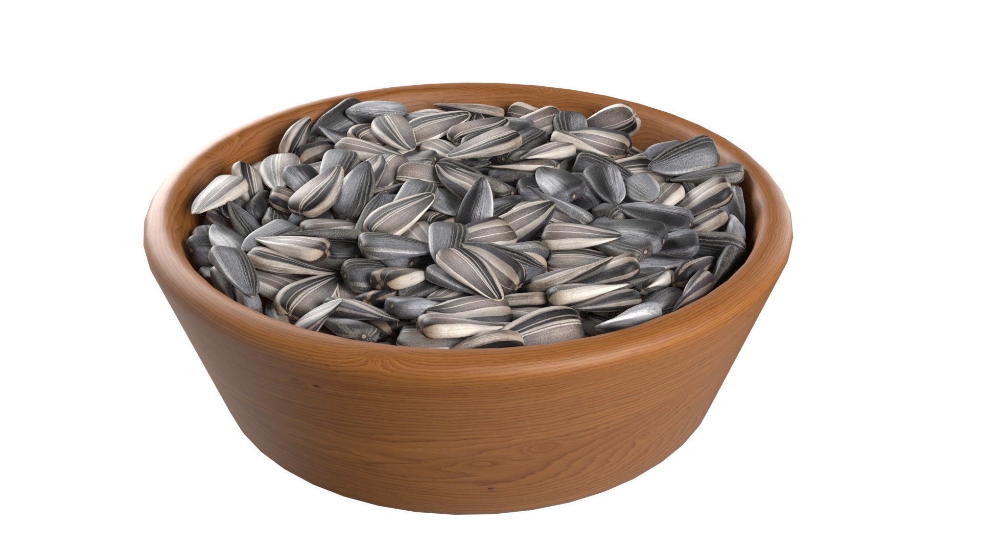 Bean and Seeds collection v1 Low-poly 3D model_3