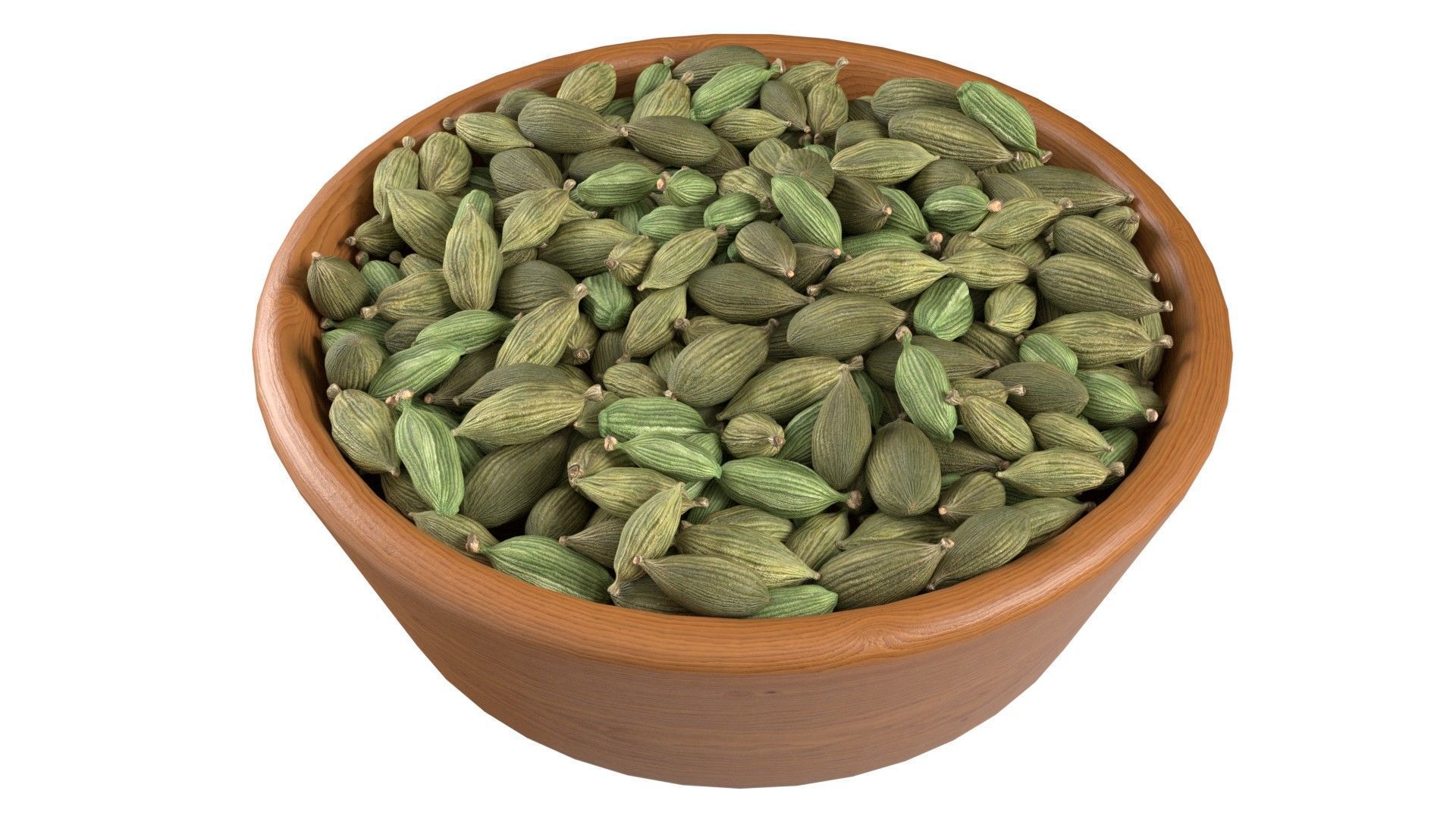 Bean and Seeds collection v1 Low-poly 3D model_15