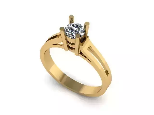 Solitaire Ring For Diamond
