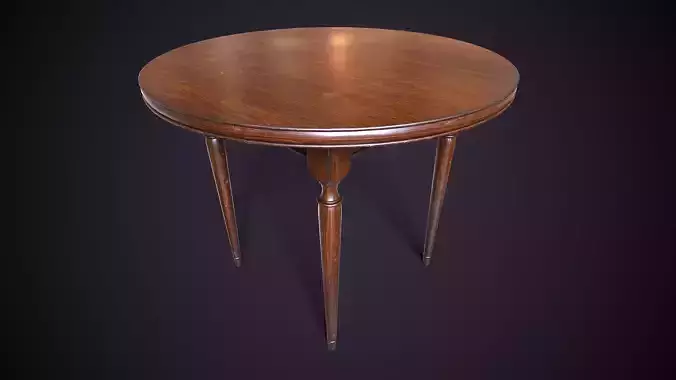 Vintage Round Table