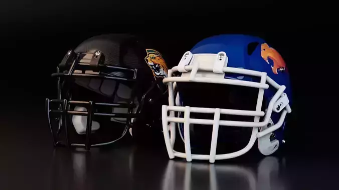 American Football Helmet