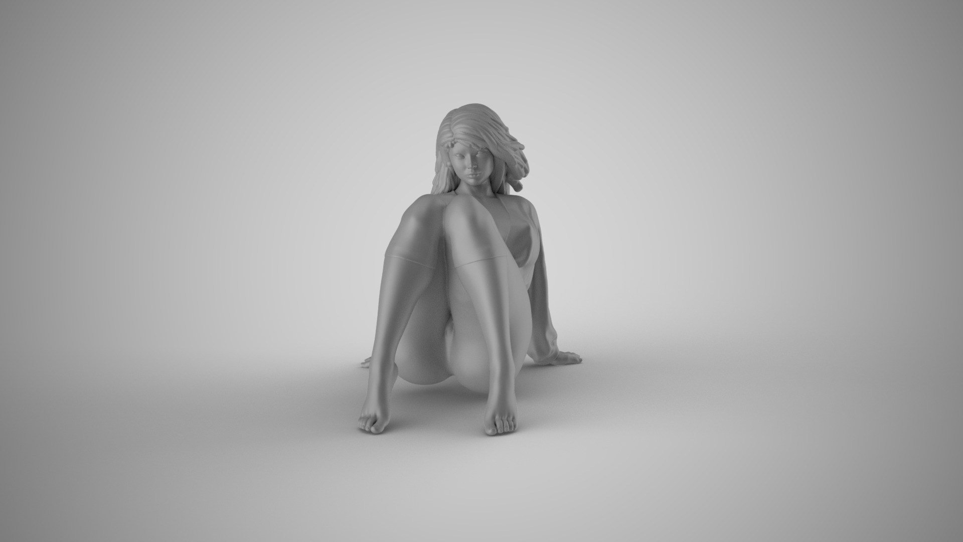 Velvet Gaze  3D print model_10