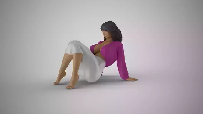 Velvet Gaze  3D print model