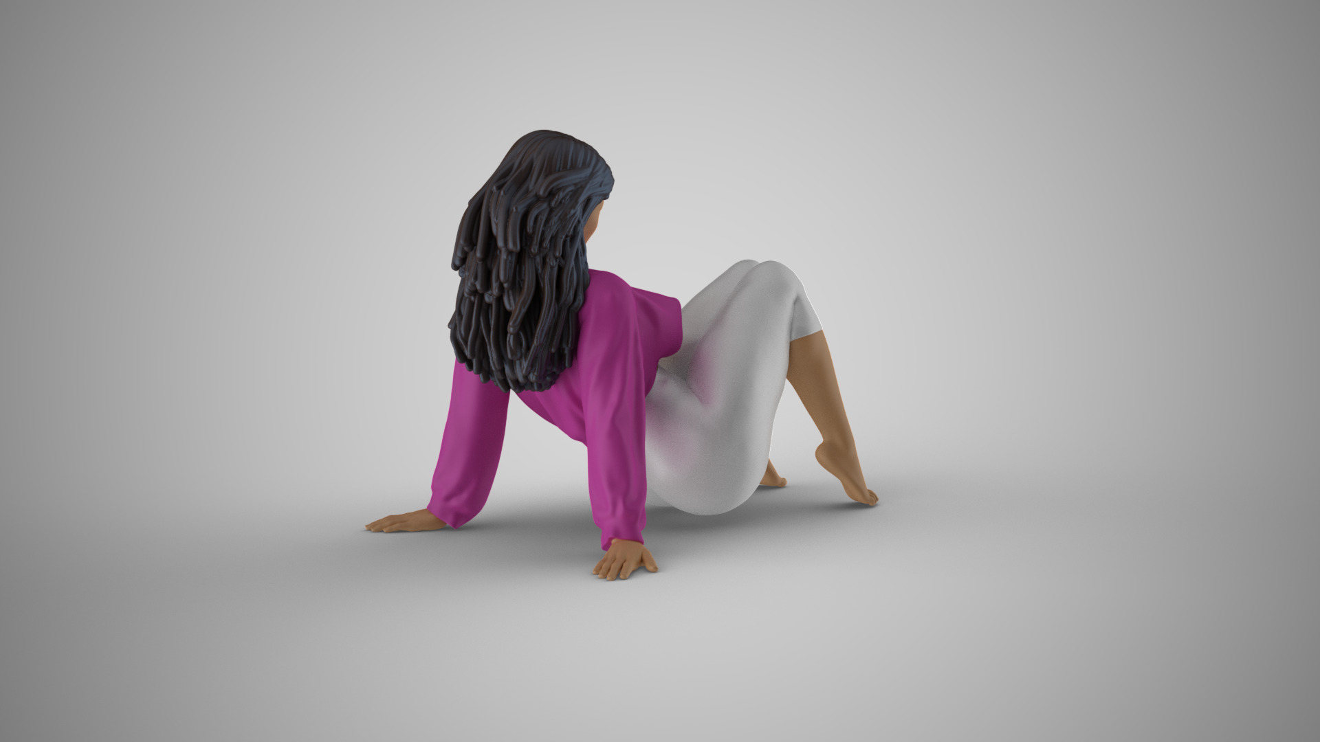 Velvet Gaze  3D print model_4