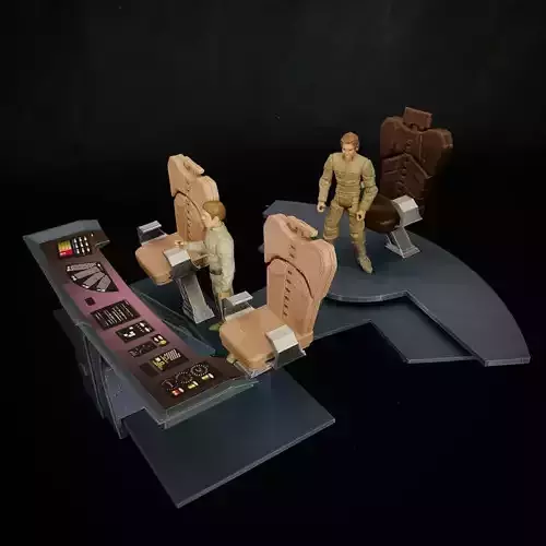 USS Reliant Bridge Control Center Console - The Wrath of Khan