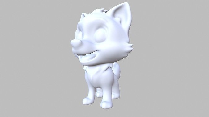 Fox 3D Model Low-poly 3D model