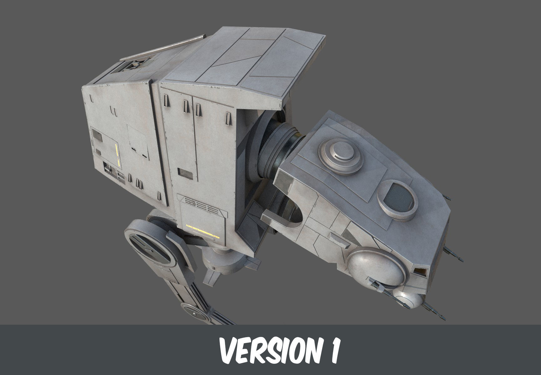 AT-UT Walker Low-poly 3D model_21