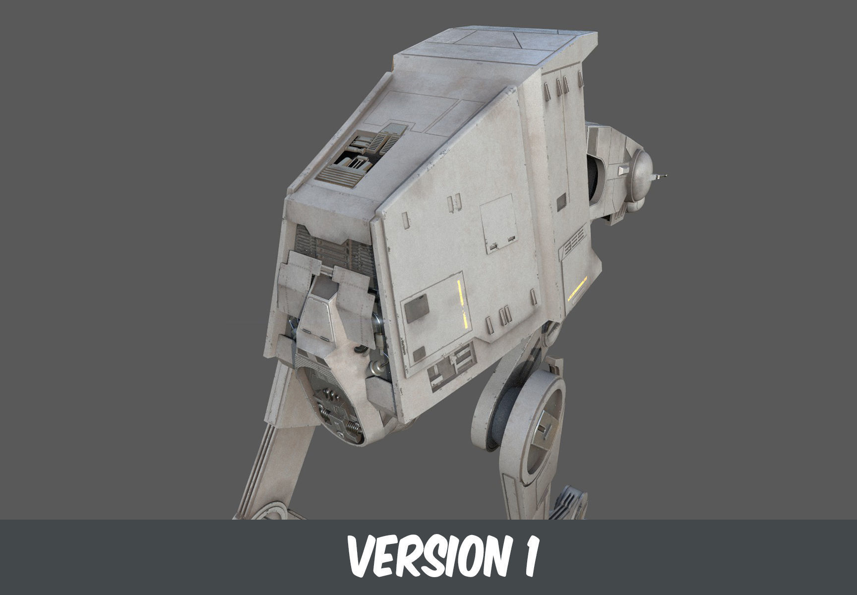 AT-UT Walker Low-poly 3D model_22