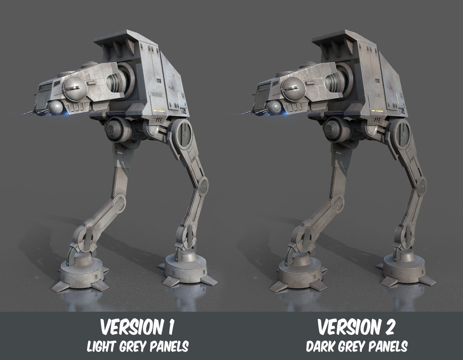 AT-UT Walker Low-poly 3D model_17