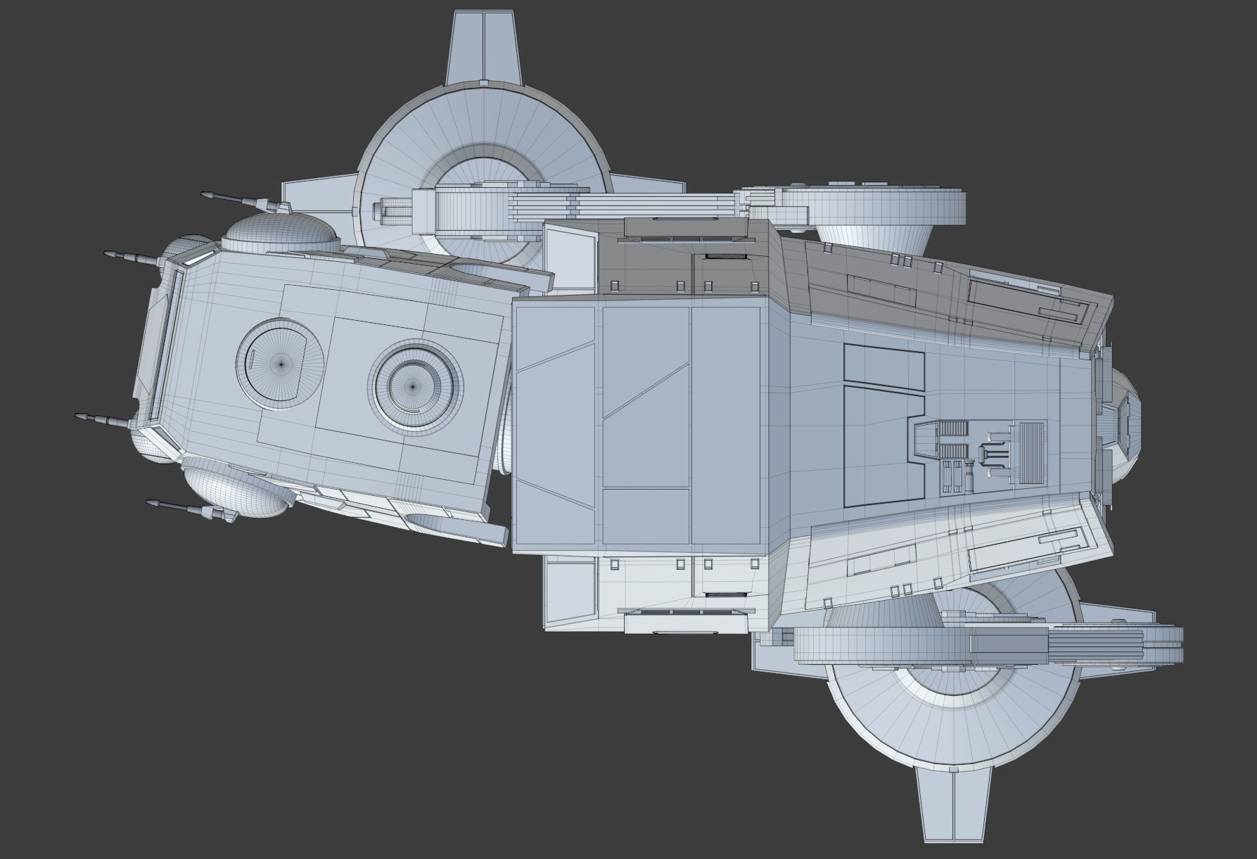 AT-UT Walker Low-poly 3D model_37