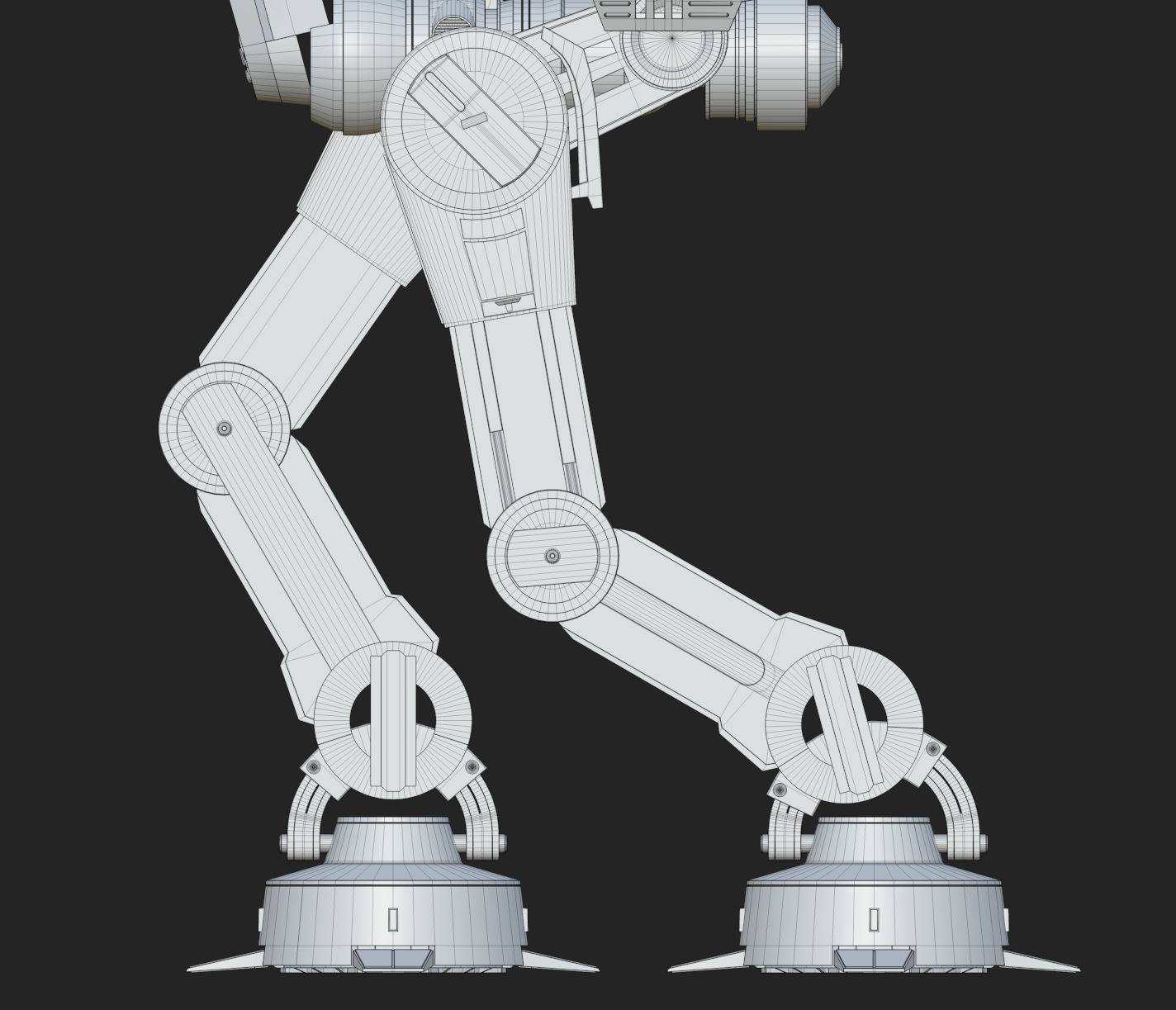 AT-UT Walker Low-poly 3D model_38