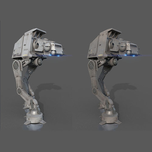 AT-UT Walker Low-poly 3D model