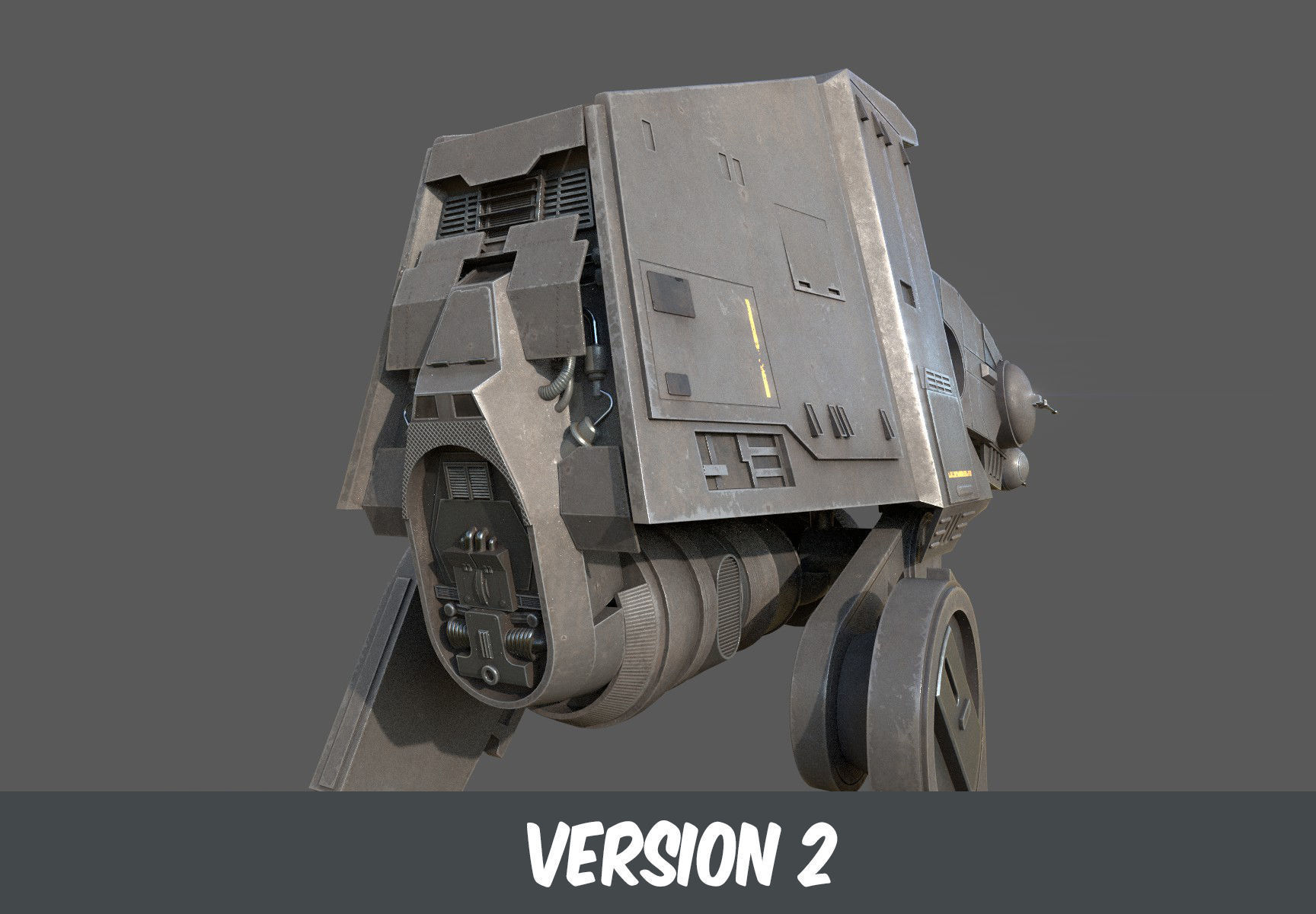 AT-UT Walker Low-poly 3D model_28