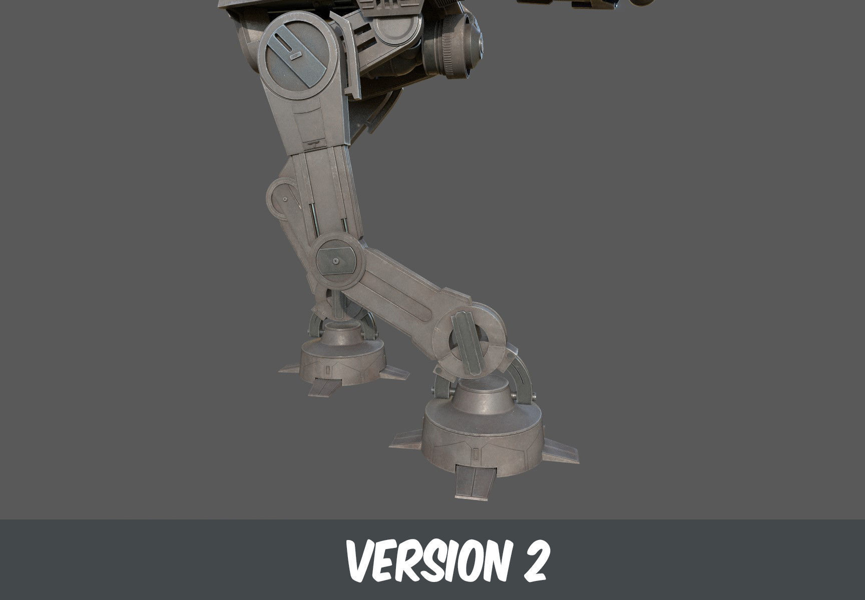 AT-UT Walker Low-poly 3D model_29