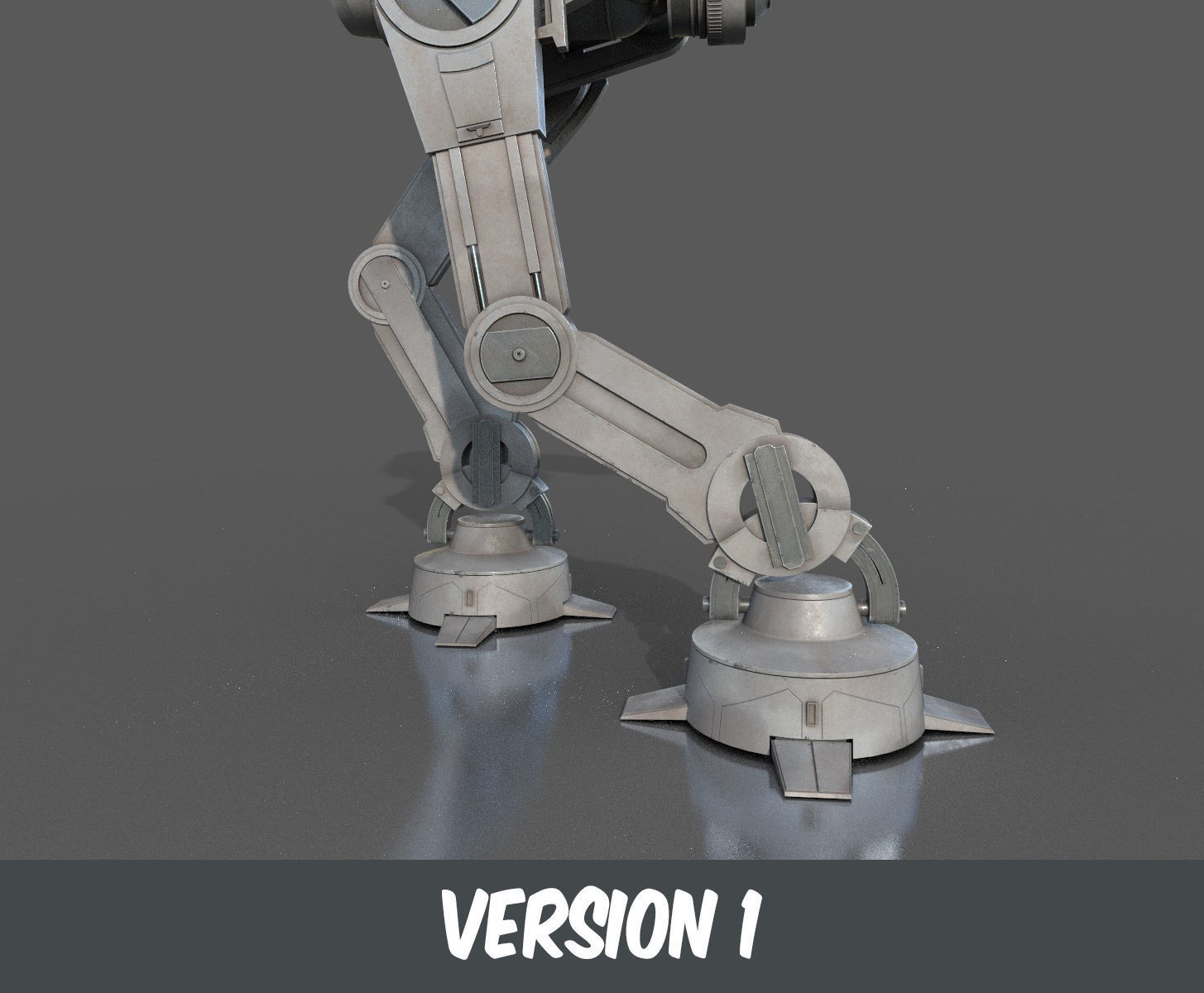 AT-UT Walker Low-poly 3D model_24