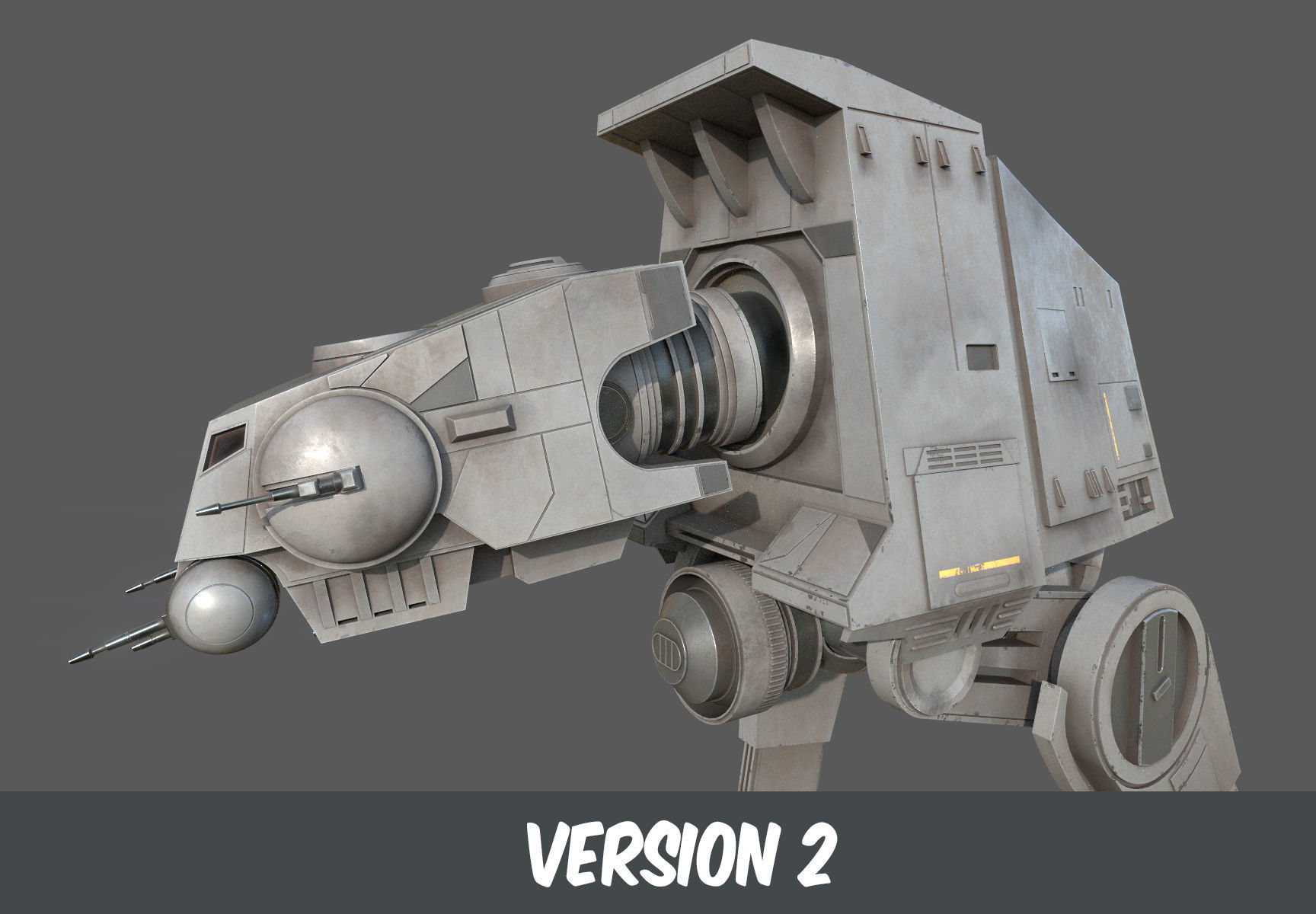 AT-UT Walker Low-poly 3D model_25