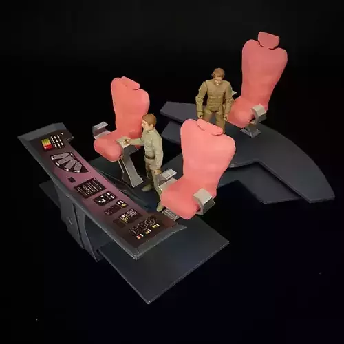 USS Grissom Bridge Control Center Console - The Search for Spock