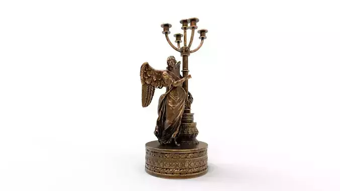 candle holder statue 