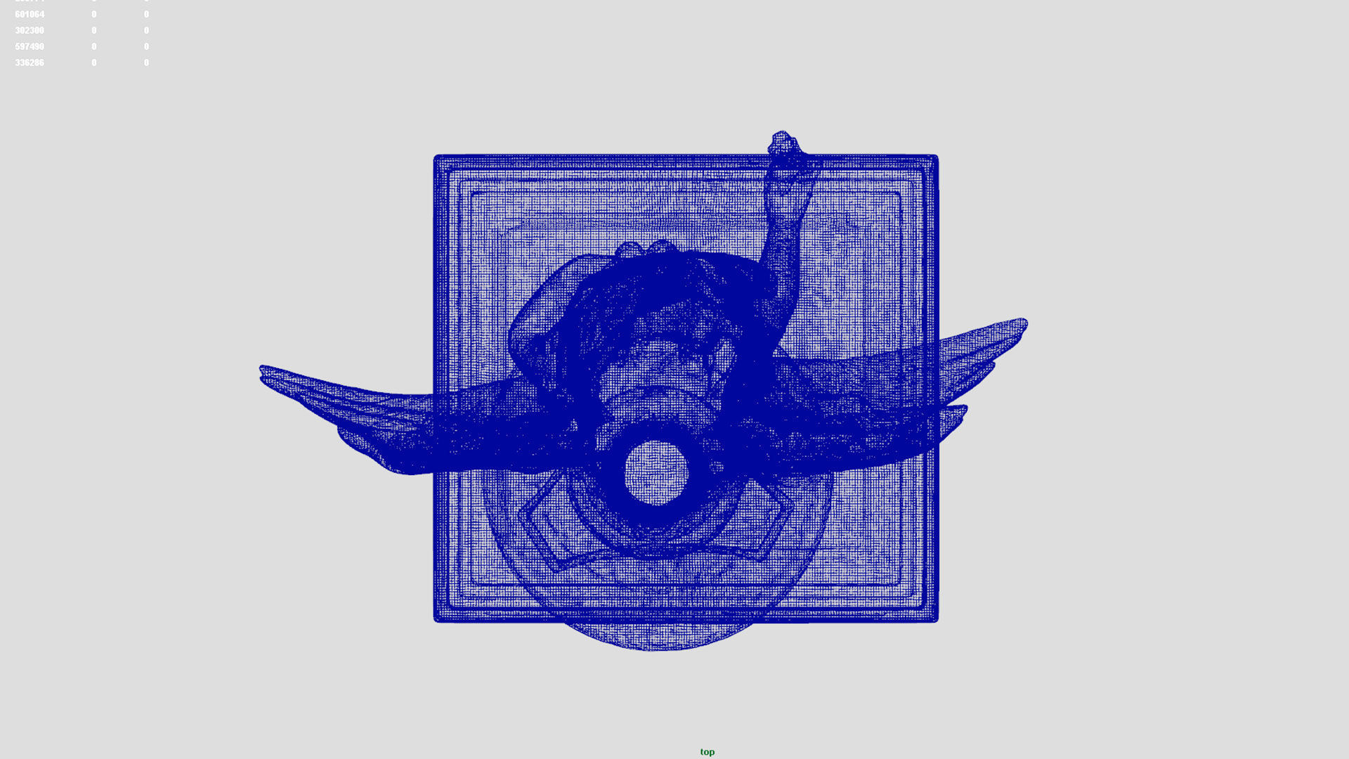 church candle holder statue   3D model_9