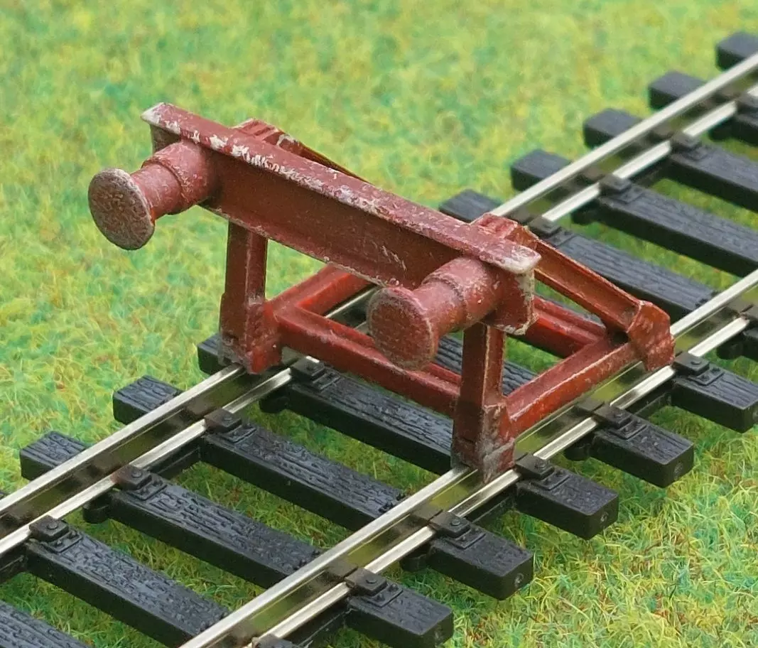 Railway Buffer Stop Mod1 1-87 resin 3D print model