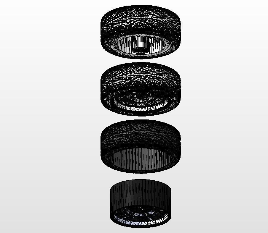 Wheel Forgeline Galaxie 18inch for scale model 3D print model_14