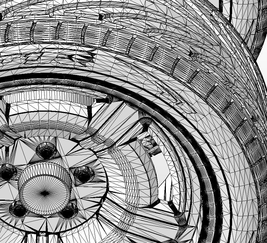 Wheel Forgeline Galaxie 18inch for scale model 3D print model_16