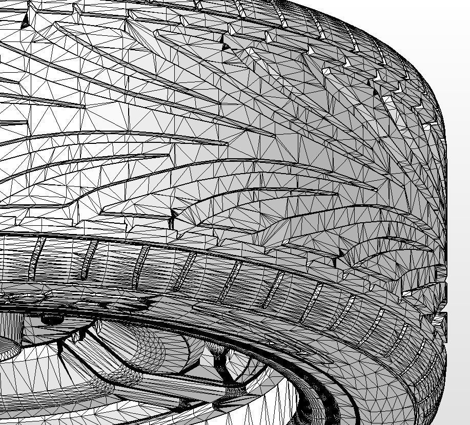 Wheel Forgeline Galaxie 18inch for scale model 3D print model_18