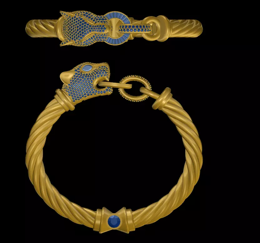 Animal bracelet Free 3D model