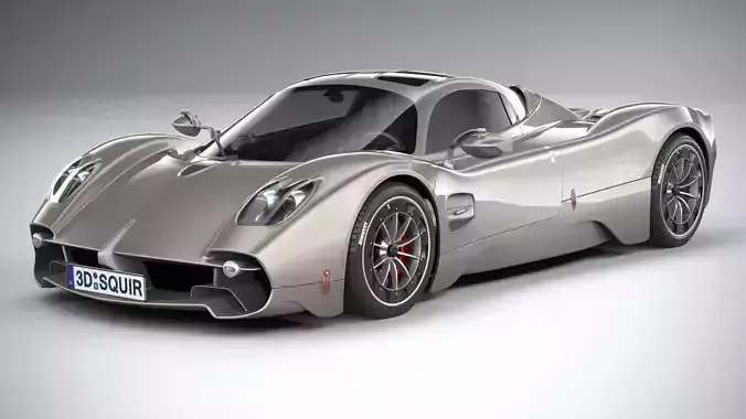 Pagani Utopia Rigged 3D model