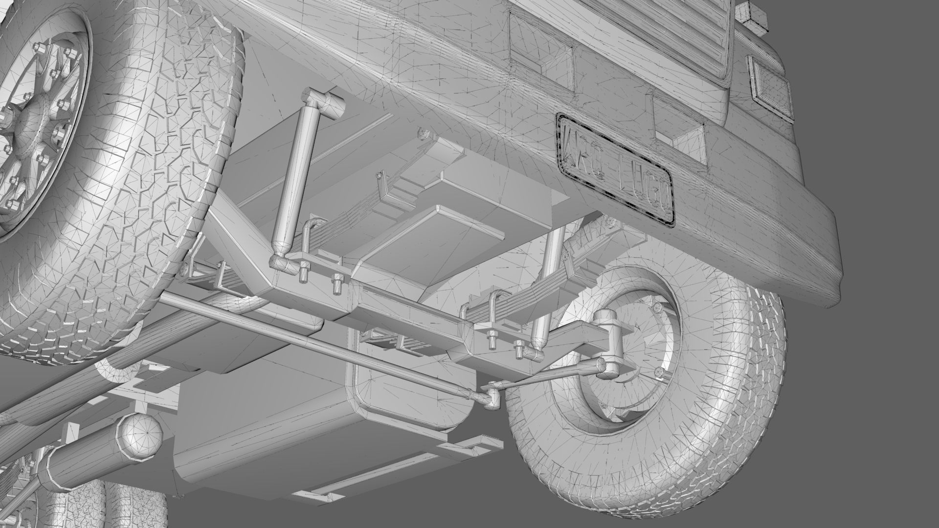 L9000 Single Axle Tow Truck  with Holmes 750 Wrecker 3D model_19
