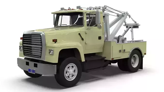 L9000 Single Axle Tow Truck  with Holmes 750 Wrecker