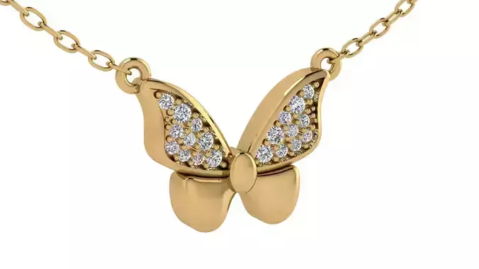 Little Butterfly Pendant