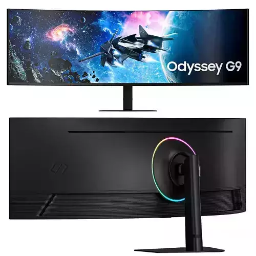 Samsung Odyssey G9 Gaming Monitor G95C 49 inch 3D model