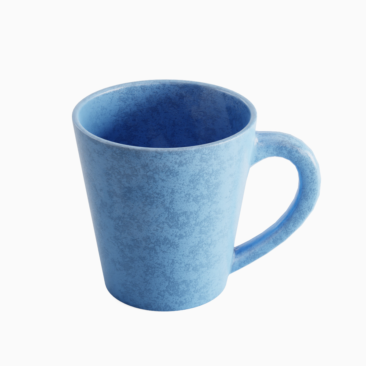 Coffee Mug 06 Low-poly 3D model_4