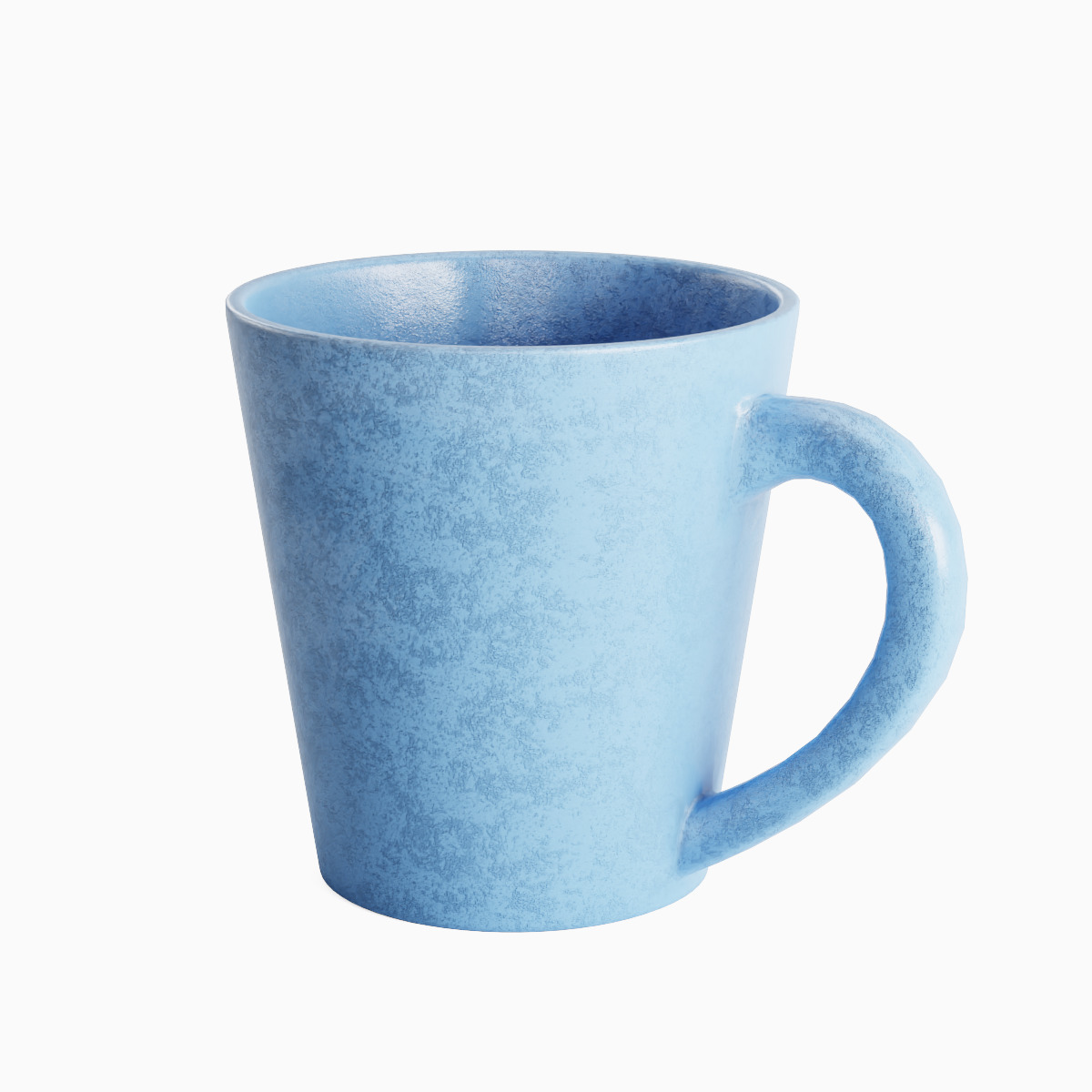 Coffee Mug 06 Low-poly 3D model_1