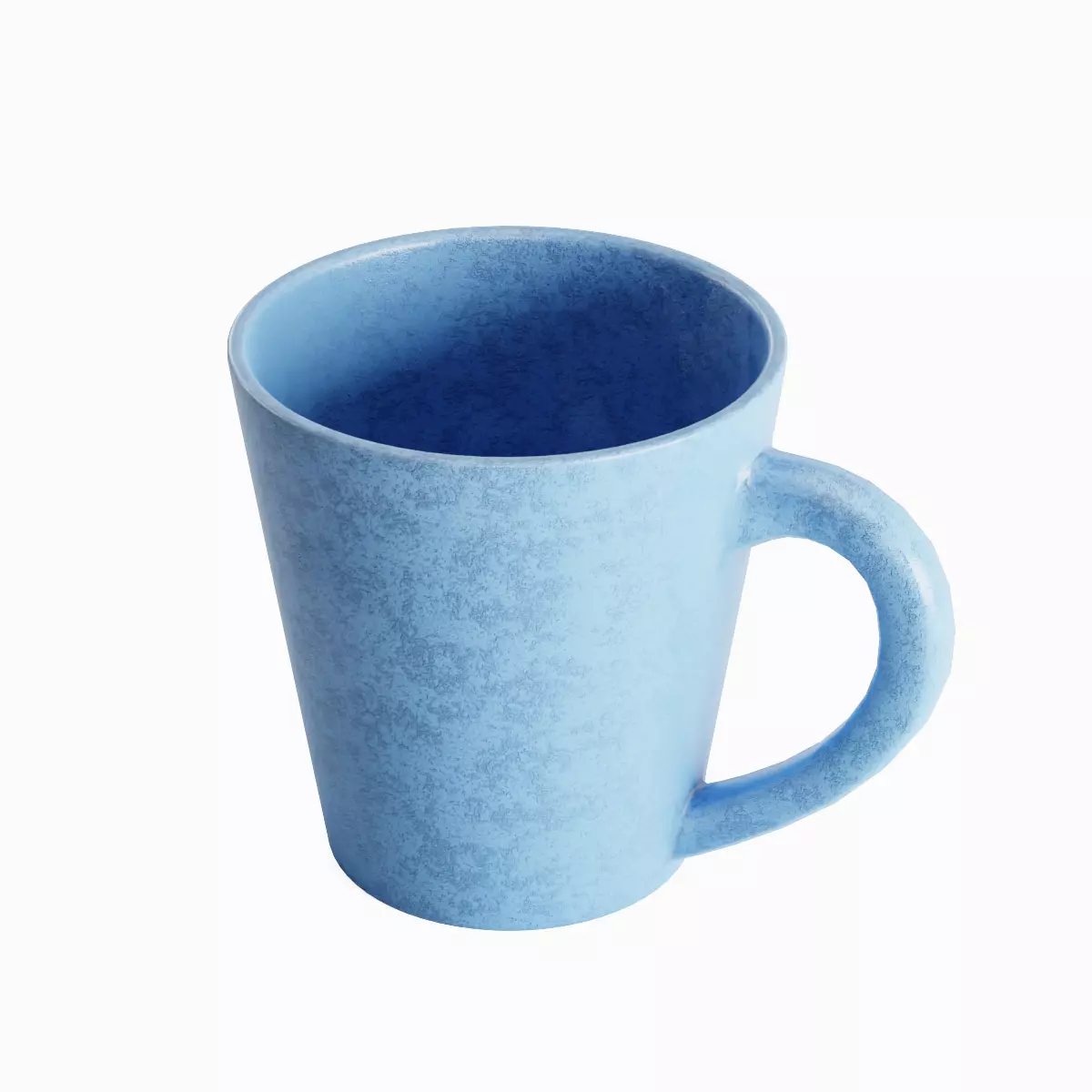 Coffee Mug 06 Low-poly 3D model_0