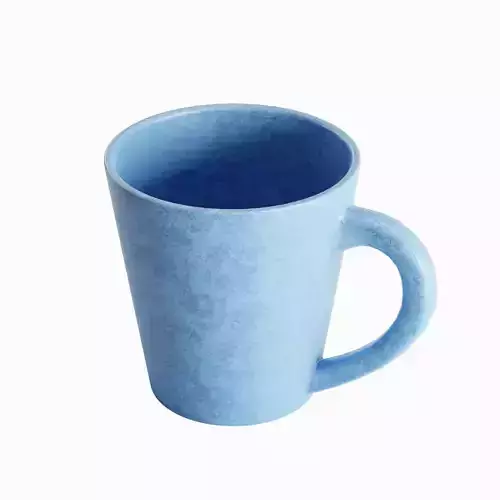 Coffee Mug 06 Low-poly 3D model
