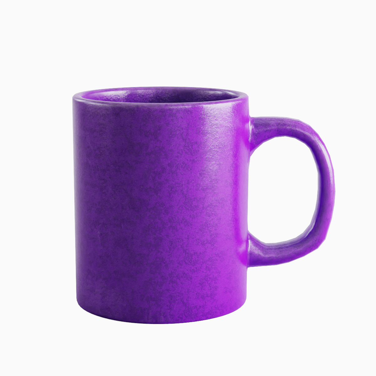 Coffee Mug B 06 Low-poly 3D model_1